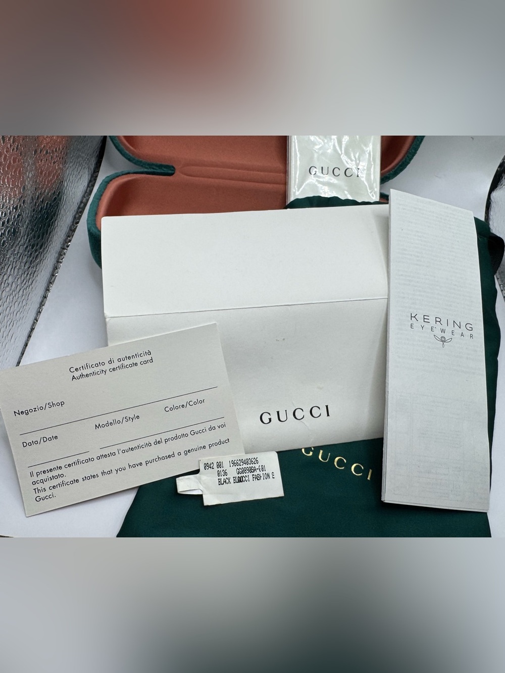 Gucci GG0898SA Oversized Horsebit Sunglasses w/ Case, Dust Bag & Cloth - Picture 14 of 15